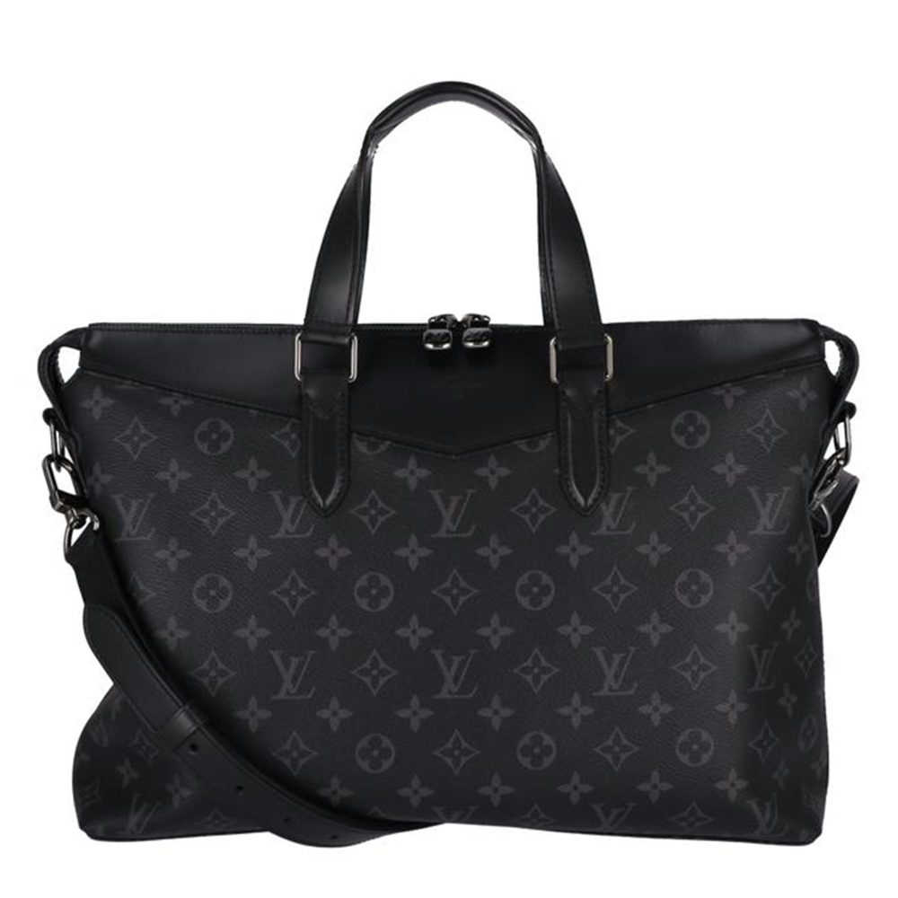 Louis Vuitton Briefcase Monogram Eclipse Leather … - image 1